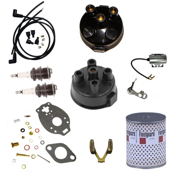 Aic Replacement Parts Complete Tune up kit Fits John Deere 320 330 40 420 430 M MT Tractor KT-ELI80-0688 - main